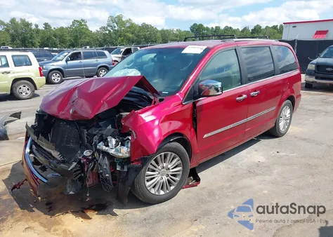 2012 Chrysler Town & Country Limited z USA, uszkodzony, nr VIN 2C4RC1GG0CR376943